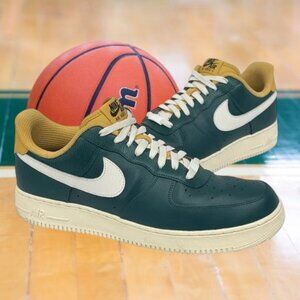 Nike Air Force 1 Low ID By You Green Gold White CT7875-994 Sneakers Shoes 11.5